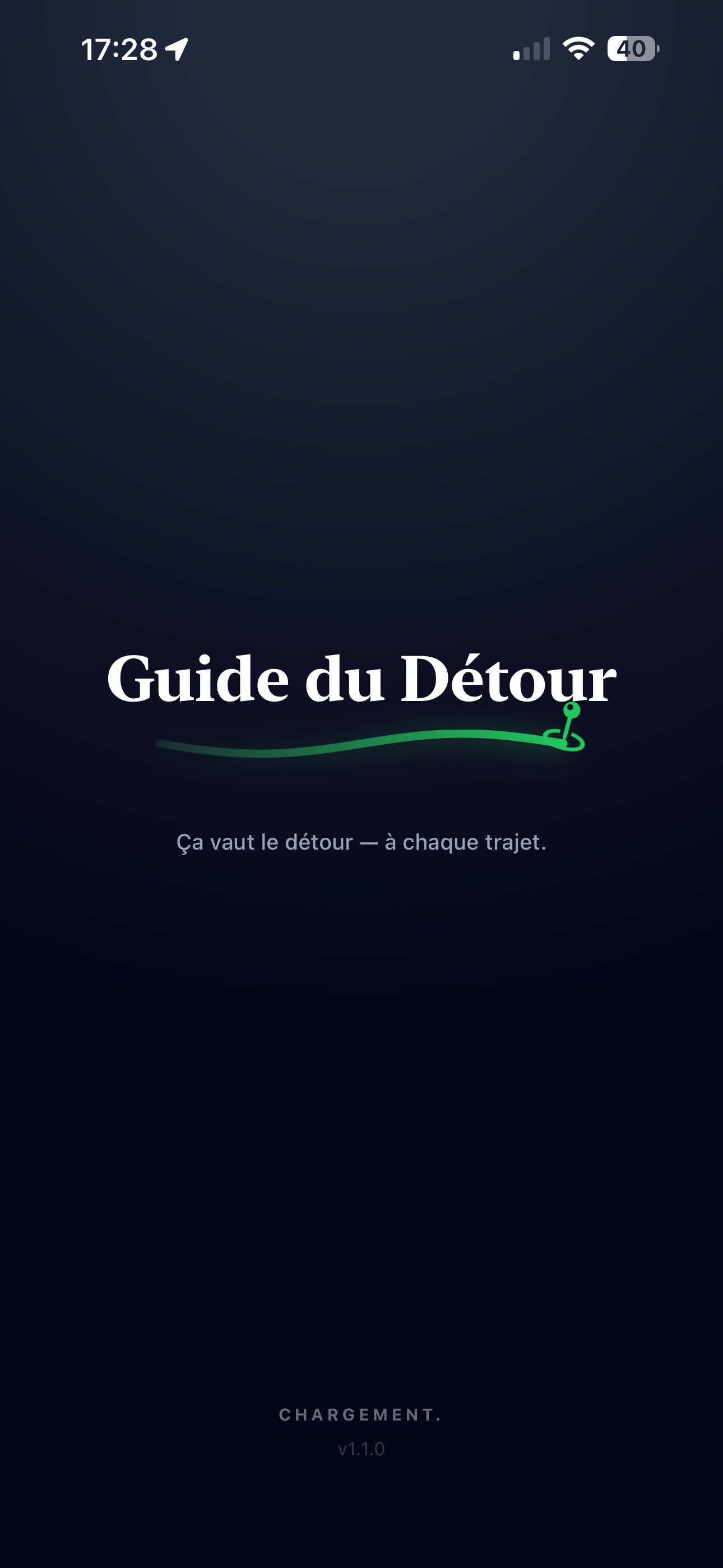 Aperçu de l’application